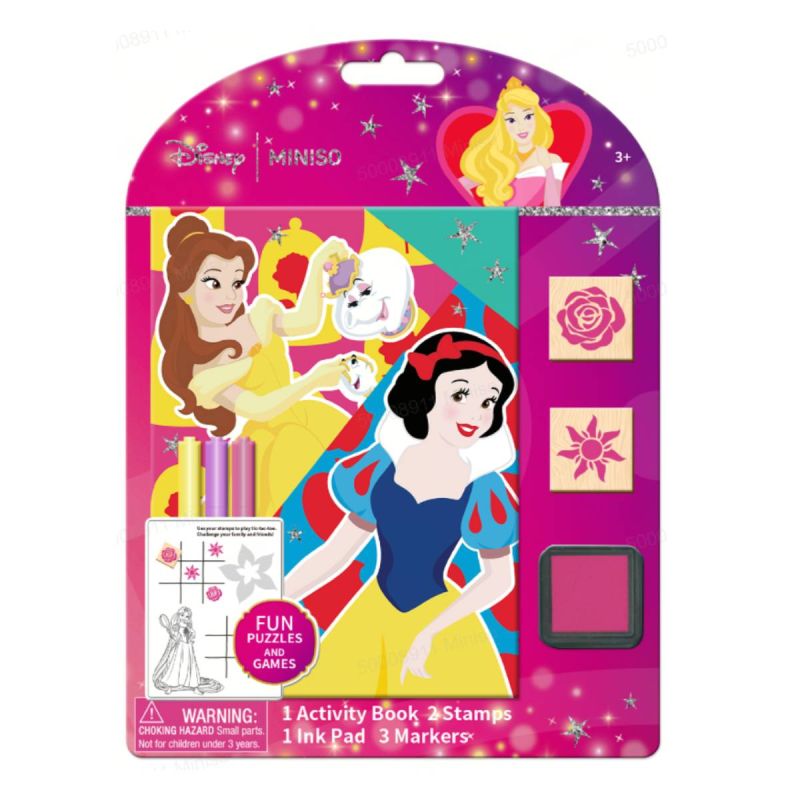 Disney Princess Collection Stamp Drawing Set