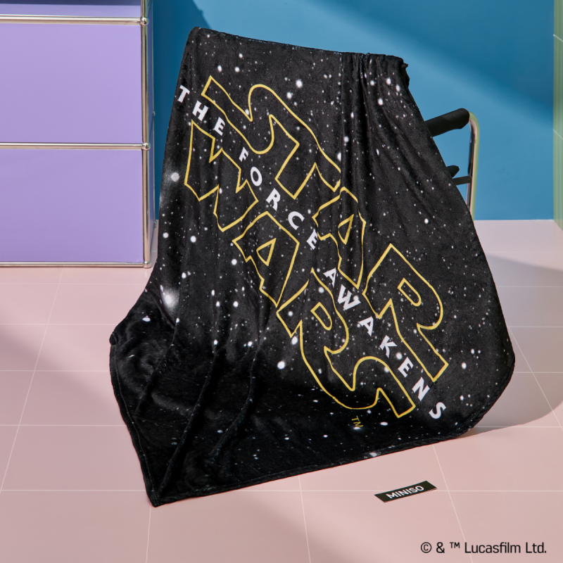 Star Wars The Force Awakens Large Printed Throw Blanket