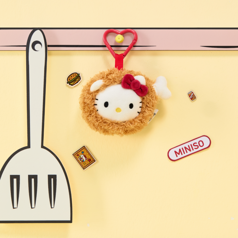 Sanrio Hello Kitty & Friends Retro Diner Fried Drumstick Plush Pendant