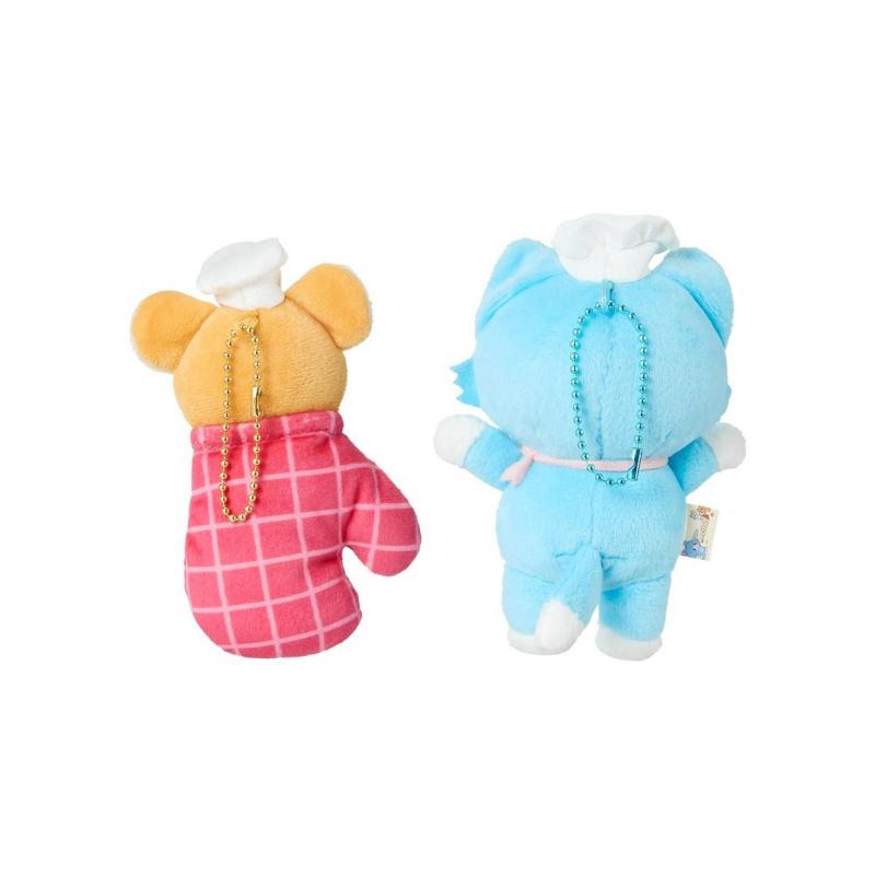 Tom & Jerry Gokko Series Cook Couple Plush Pendant