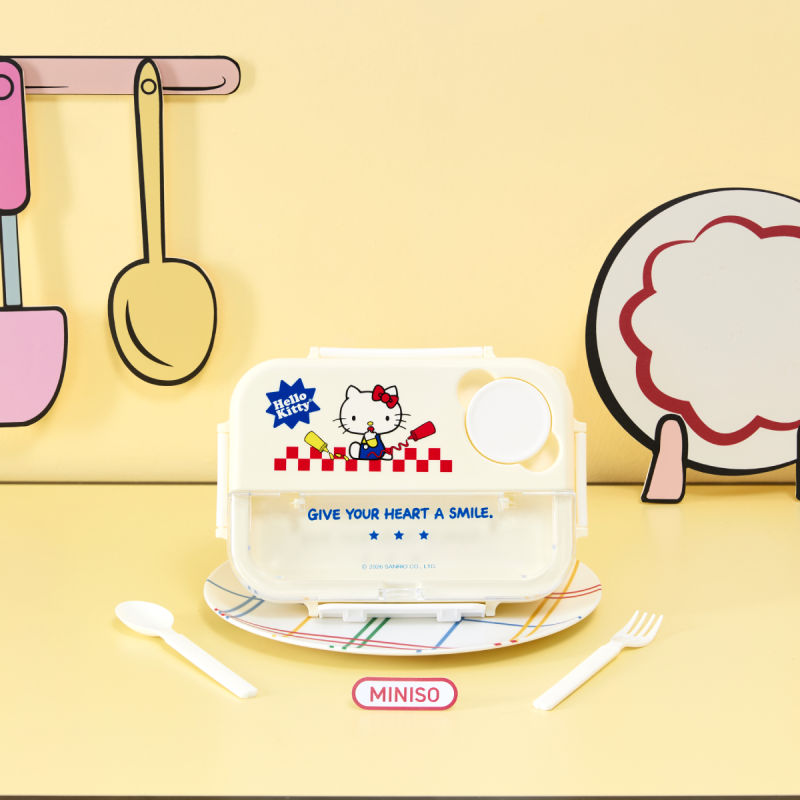 Sanrio Hello Kitty & Friends Retro Diner Lunch Box 1300ml