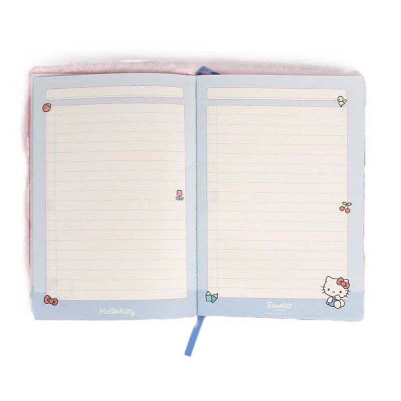 Sanrio Hello kitty & Friends  A5 3D Plush Notebook (80 Sheets)