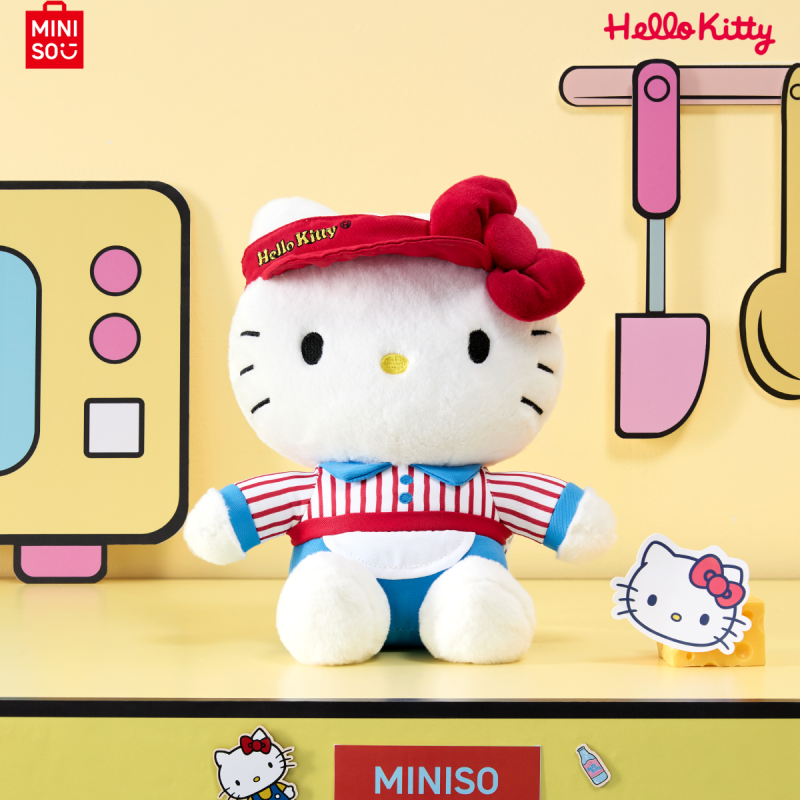 Sanrio Hello Kitty & Friends Retro Diner 12 Inch Cook Plush Soft Toy