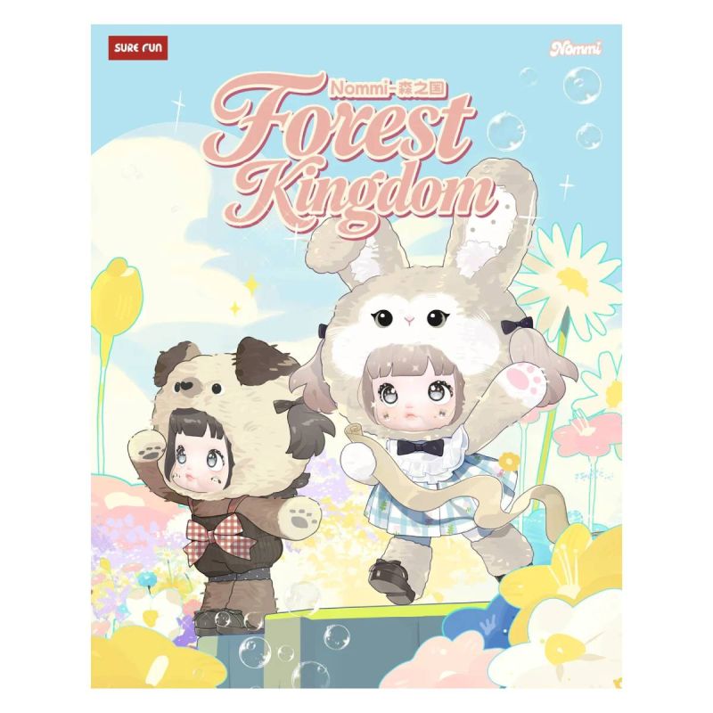 Top Toy X Sure Fun Nommi Forest Kingdom 5 Joint Articulated Series Vinyl Plush Blind Box