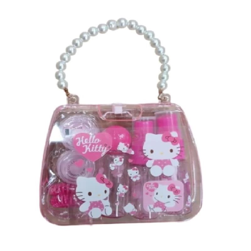 Sanrio Hello Kitty Pink Collection 7 Piece Travel Set