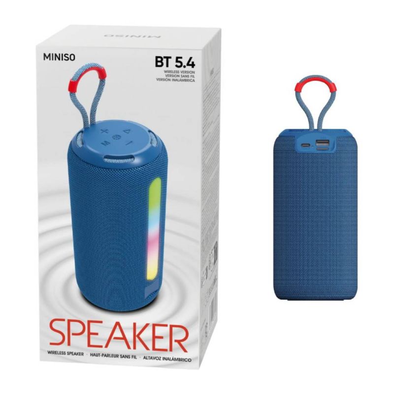 MINISO Cloth Dark Blue Wireless Speaker Model: A162