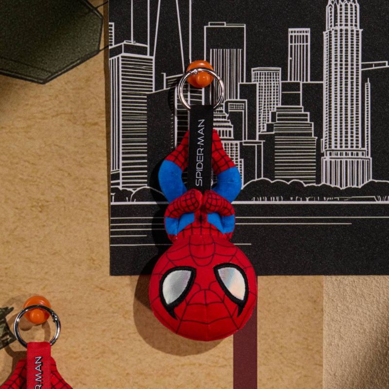 Marvel Spider-Man 5 Inch Red Plush Pendant