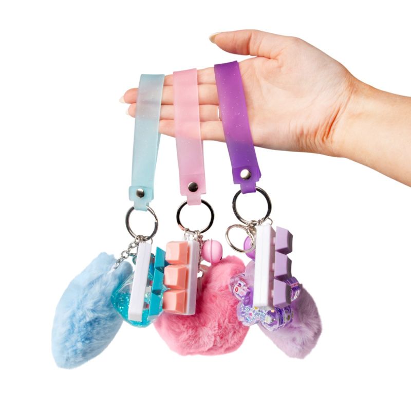 HGL Fluffy Keychain Fidget Sensory Toy (Assorted Characters)