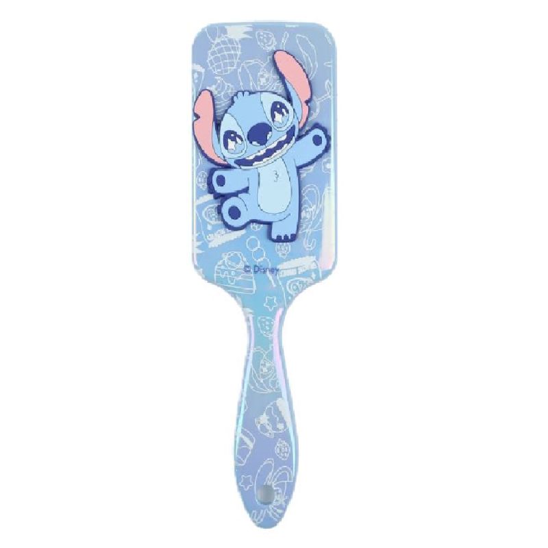 Disney Stitch Dinner Party Cushion Hair Brush