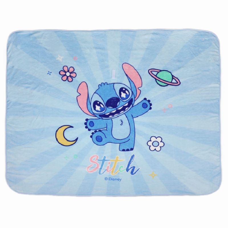 Disney Stitch Dinner Party Collection Larger Printed Throw 