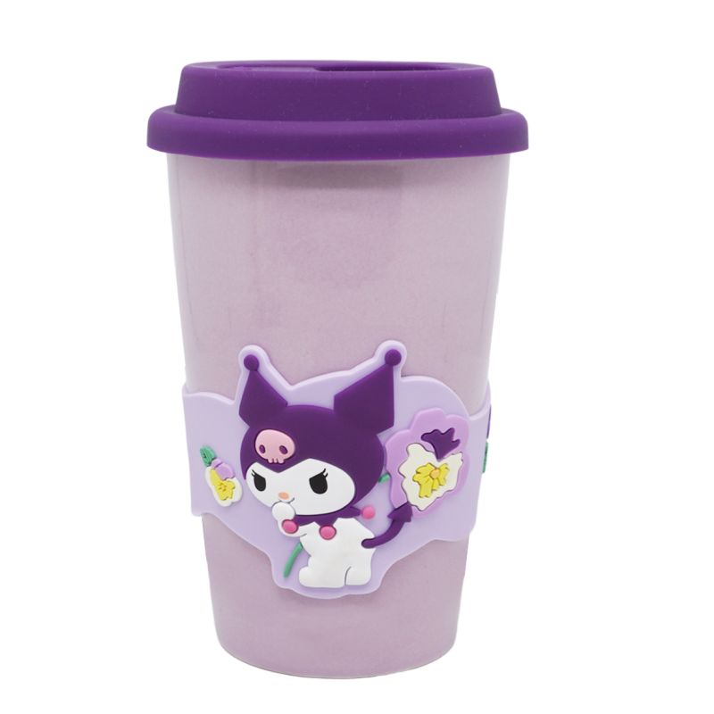 Sanrio Hello Kitty & Friends Kuromi Ceramic Travel Mug 400ml