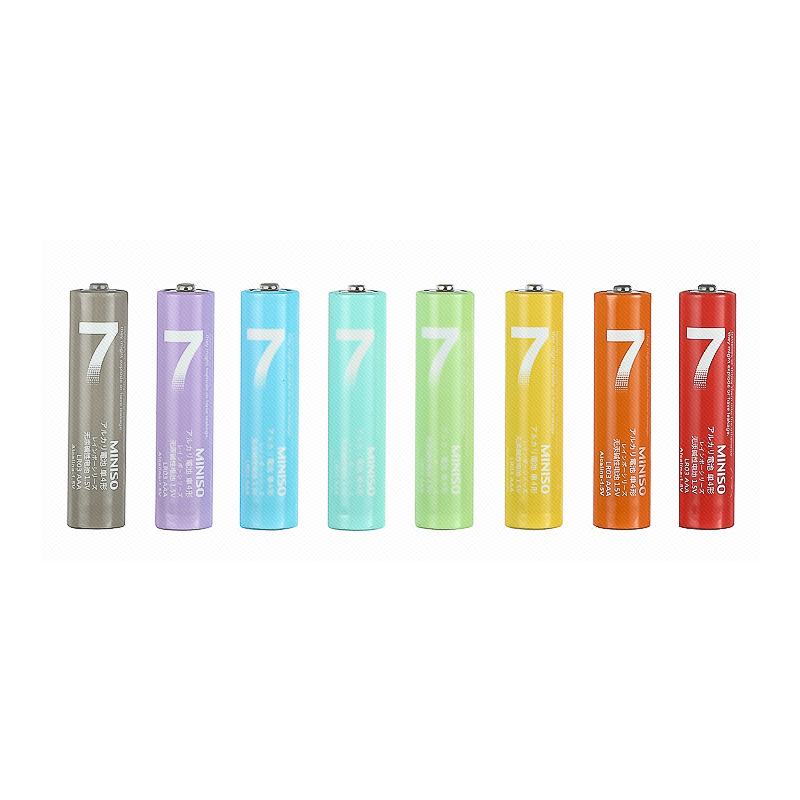 MINISO AAA Alkaline Battery 8 Pack