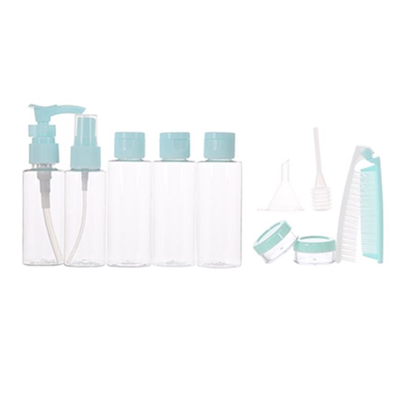 MINISO Travel Container 10 Piece Bottle Travel Set