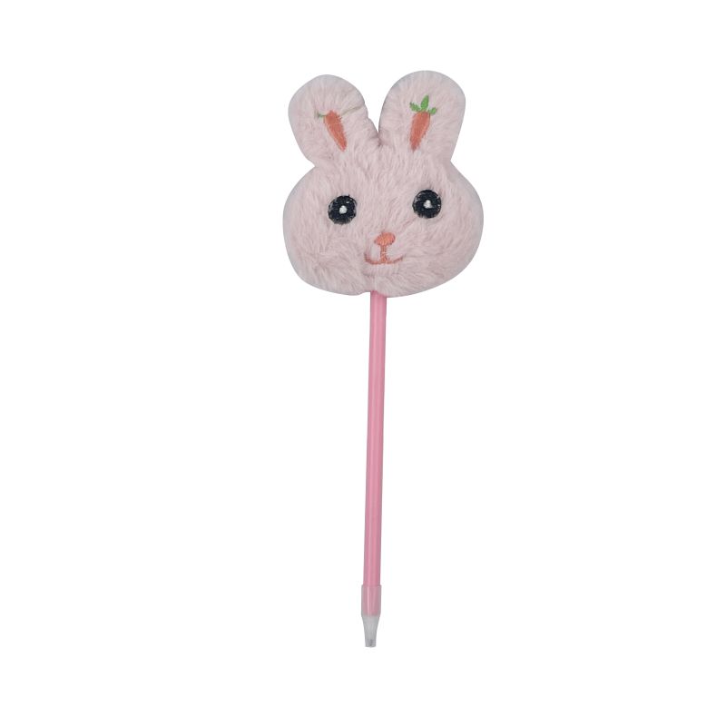 Spring Series Plush Ballpoint Pen (Rabbit) PDQ