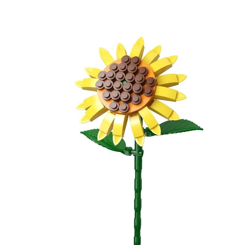 MINISO Toys Sunflower Building Blocks