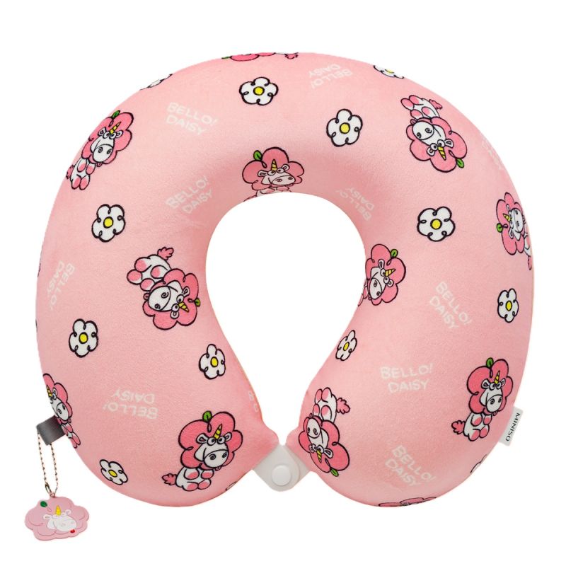 Minions Collection Bello Daisy Pink Memory Foam Neck Pillow