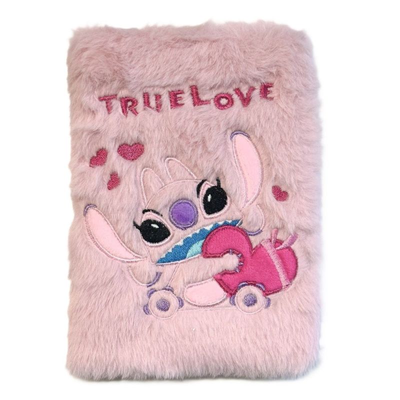 Disney Stitch Collection True Love Angel Plush Hardcover Book