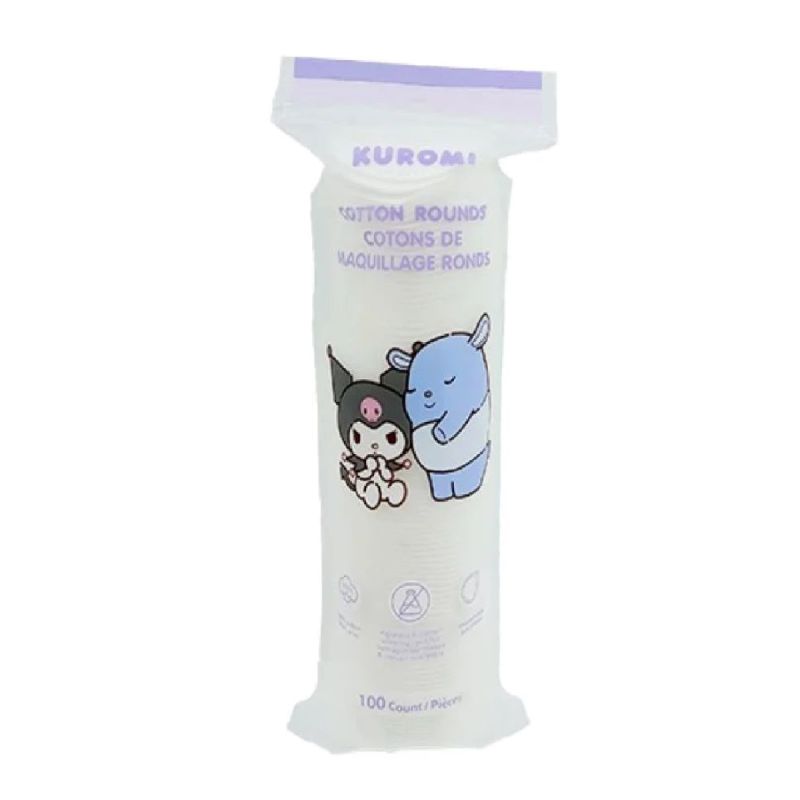 Sanrio Kuromi Cotton Rounds 100 Count