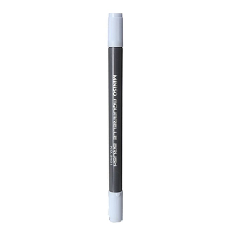 MINISO Aquarelle Dual Tip Black Marker Pen 