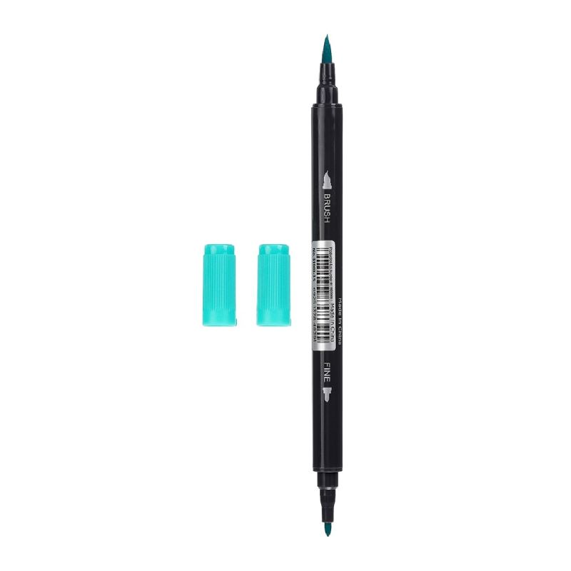 MINISO Double Headed Mint Green Coloured Marker Pen