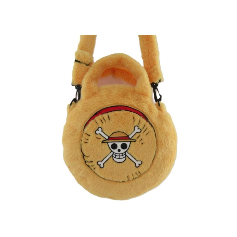 One Piece Classic Collection Straw Hat Plush Shoulder Bag