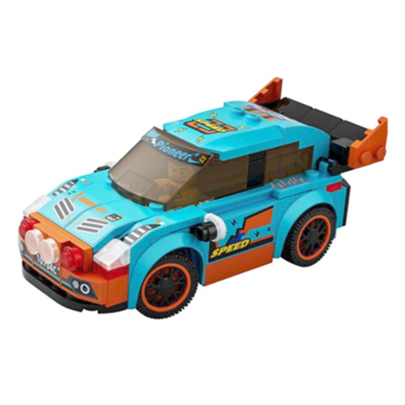 MINISO Toys 3 In 1 Racing Car Series Building Blocks