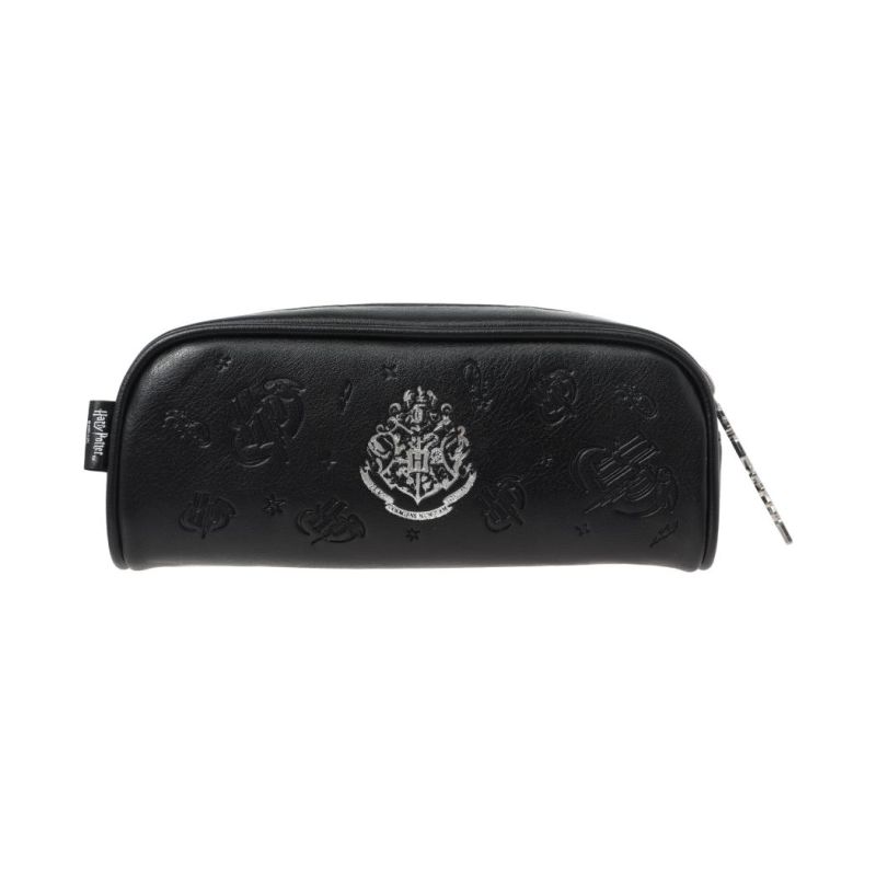 Harry Potter Black Embossed Gold Stampig Stationery Case