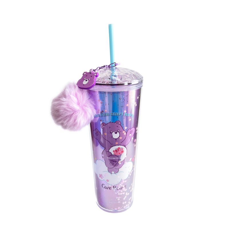 Care Bears Collection Tumbler with Straw 800ml(Purple)