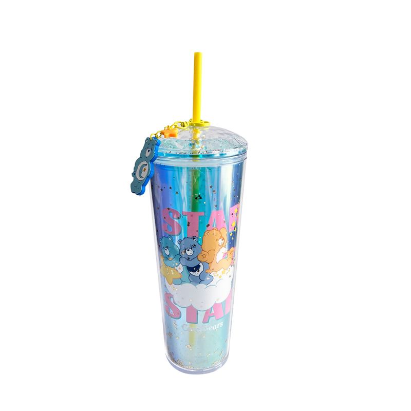Care Bears Collection Blue Tumbler & Straw 800ml