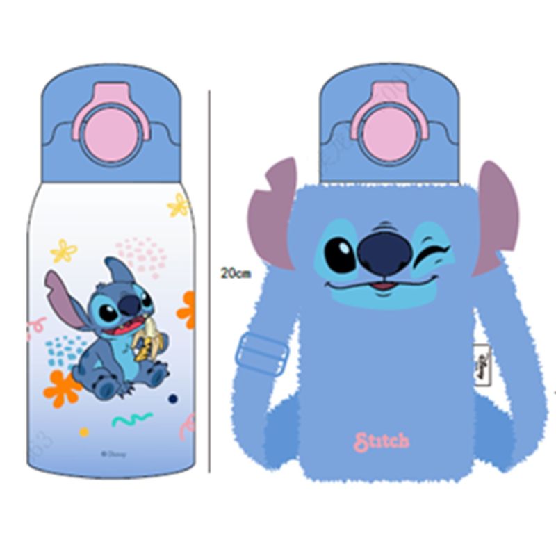 Disney Lilo & Stitch Collection Insulated Water Bottle With Sleeve 500ml