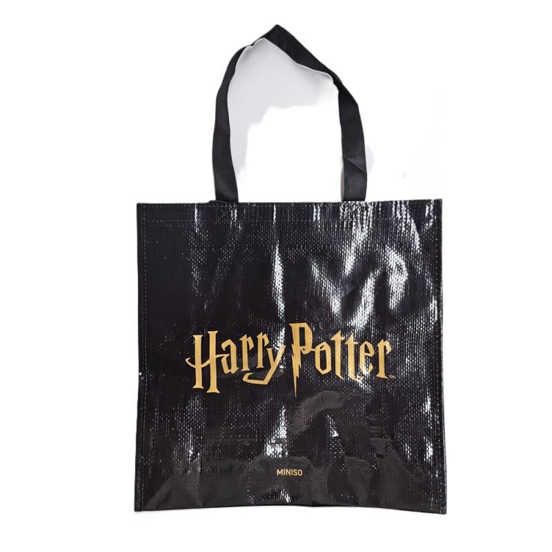 Harry Potter Black & Gold Shopping Bag