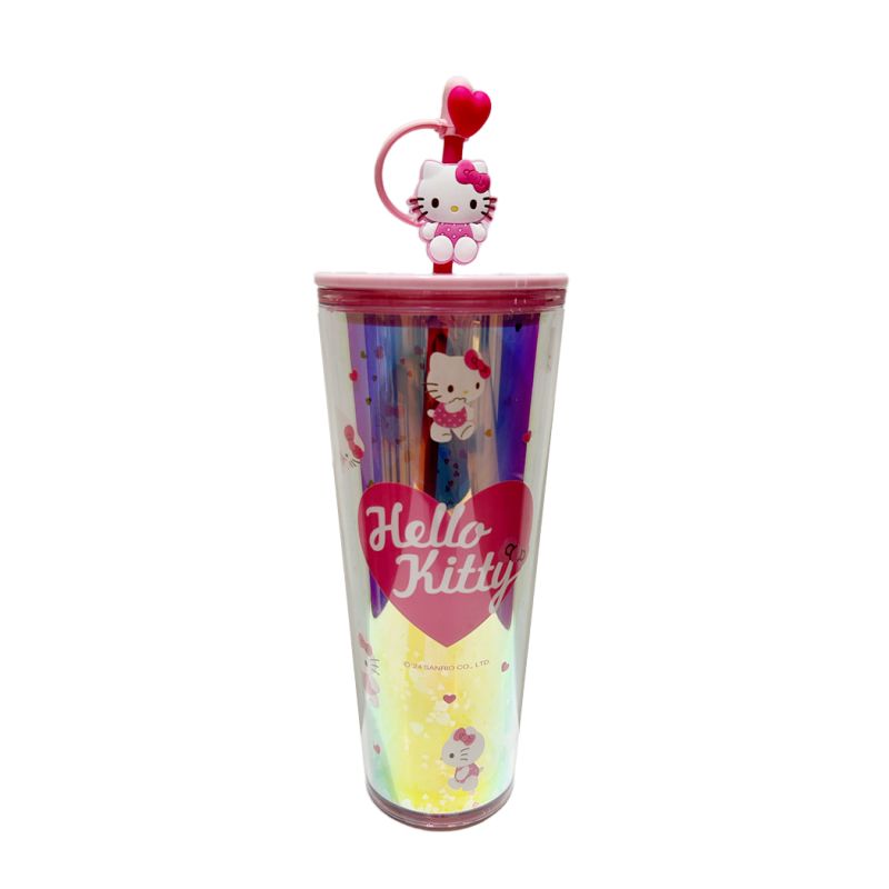 Sanrio Hello Kitty & Friends Pink Collection Double Wall Plastic Tumbler 800ml