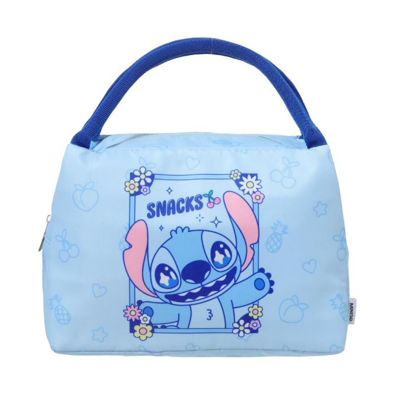 Disney Stitch Lunch Bag Light Blue