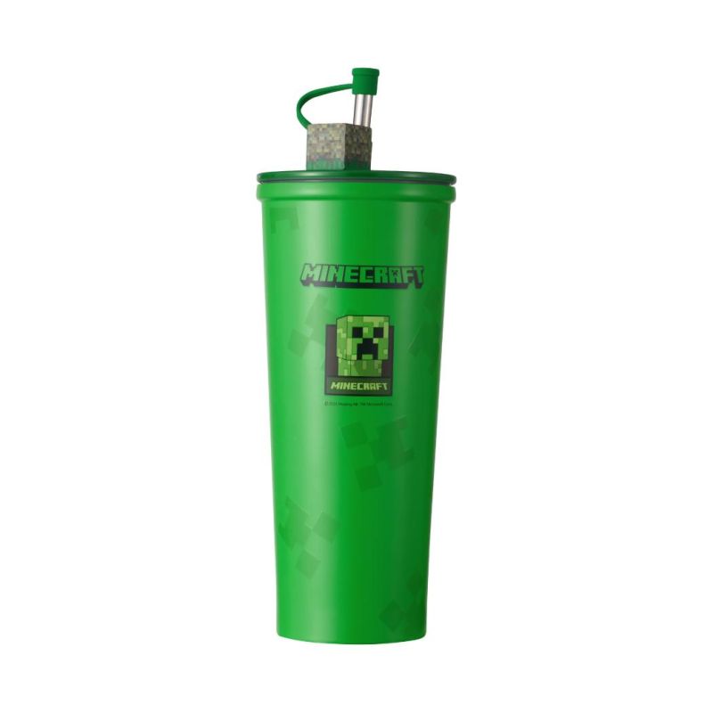 Minecraft Green Steel Tumbler 650ml