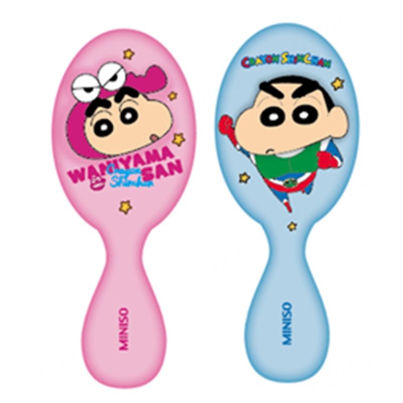 Crayon Shinchan 3D Cushion Hair Brush (Assorted Characters)