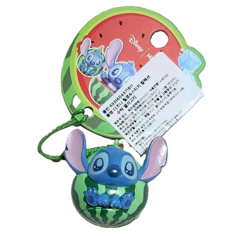 Disney Lilo & Stitch Watermelon Keychain (Assorted Characters)