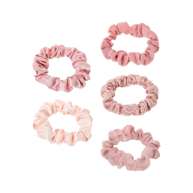 MINISO Pink Hair Tie Pack Of 5