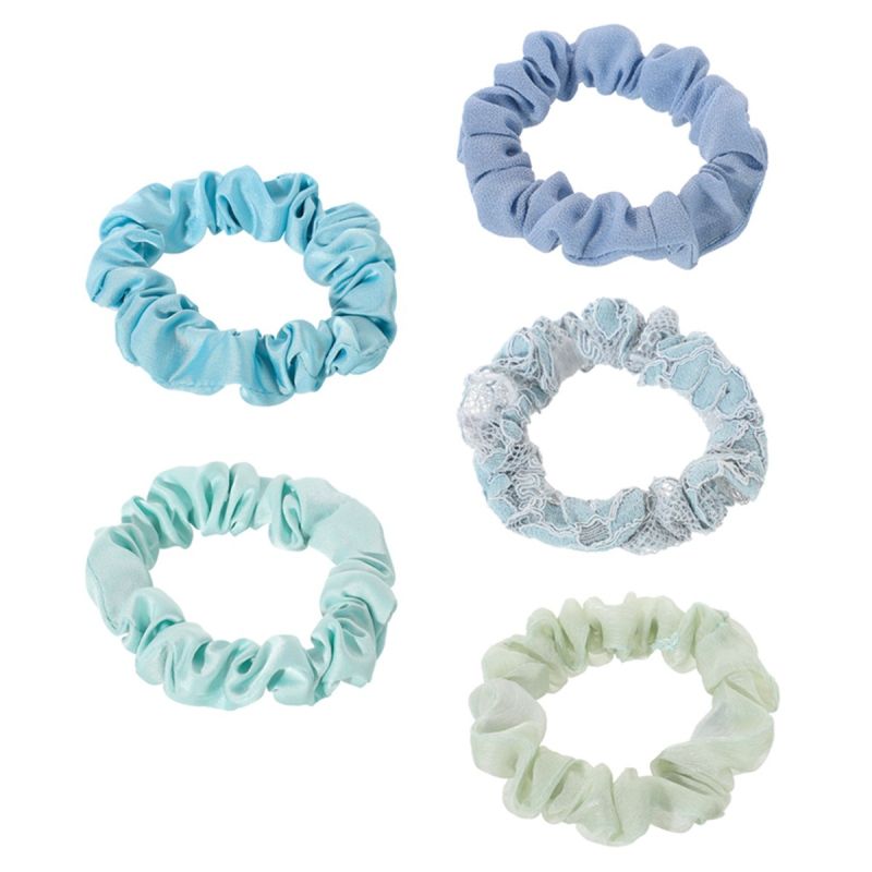 MINISO Blue Hair Ties Pack Of 5