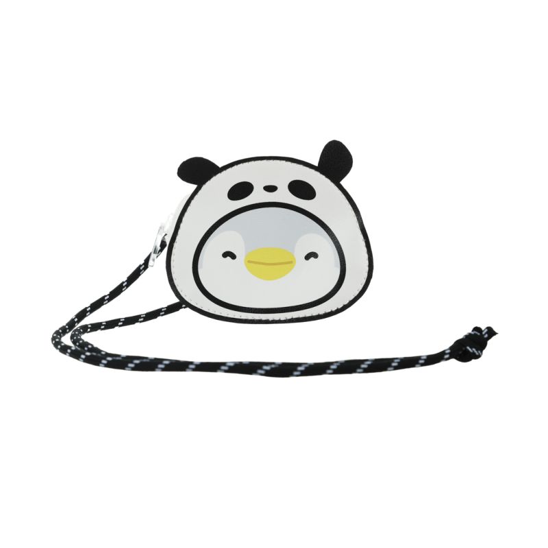 MINISO PenPen Animal Cosplay Day Detachable White Coin Purse with Lanyard
