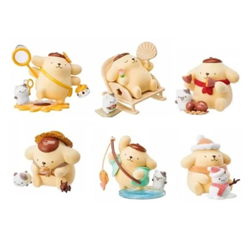 Sanrio Hello Kitty & Friends Pompompurin Childhood Four Season Surprise Blind Box