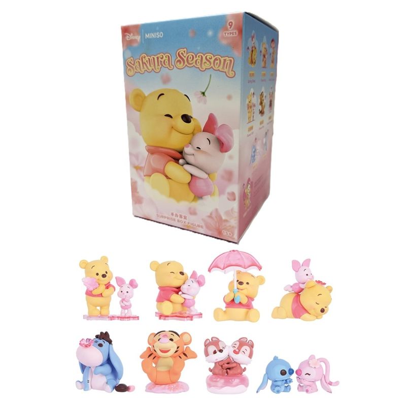 Disney Winnie The Pooh Sakura Season Collection Spring Sweetness Figure Surprise Box