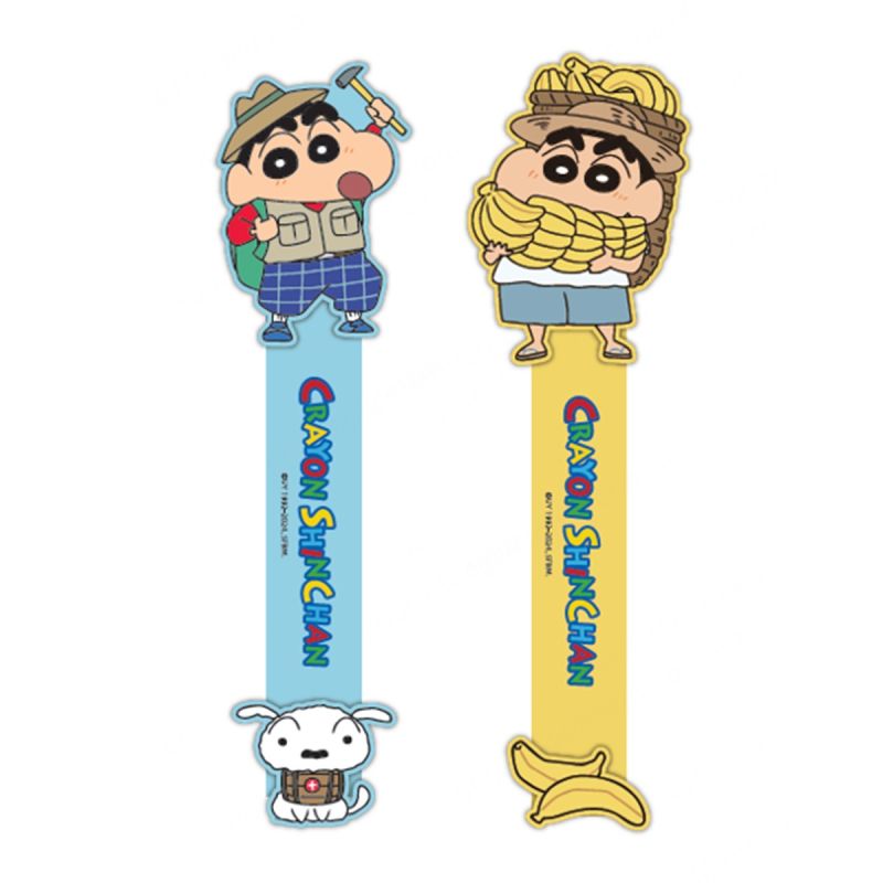 Crayon Shinchan Blue & Yellow Magnetic Cable Organisers (Assorted Characters)