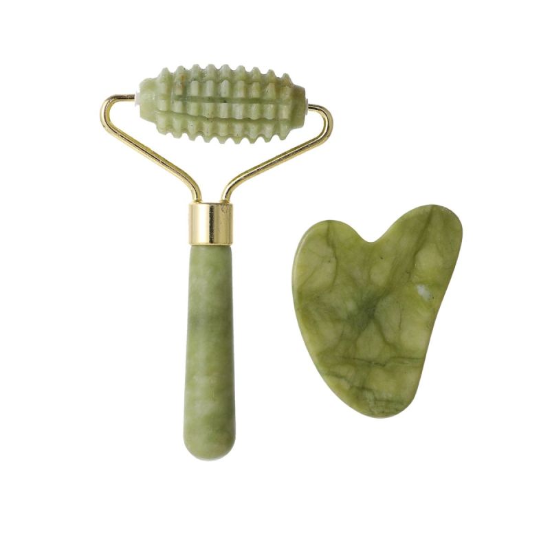 MINISO Jade Massage Roller & Gua Sha Set 
