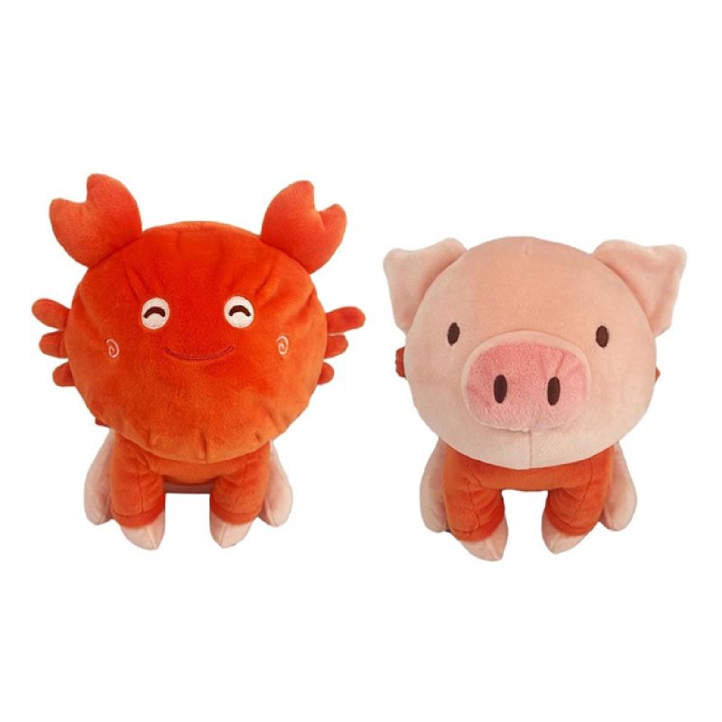 Mini Family Gigi Crab Costume Mask 12 Inch Plush Soft Toy