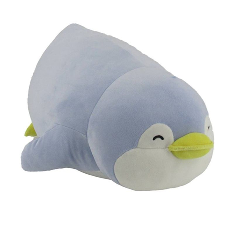 Mini Family PenPen 19 Inch Blue Lying Penguin Plush Soft Toy