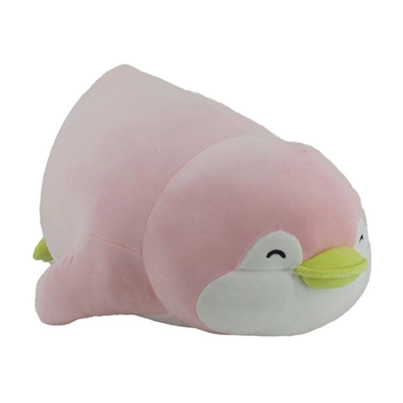Mini Family PenPen Pendy 19 Inch Pink Lying Penguin Plush Soft Toy