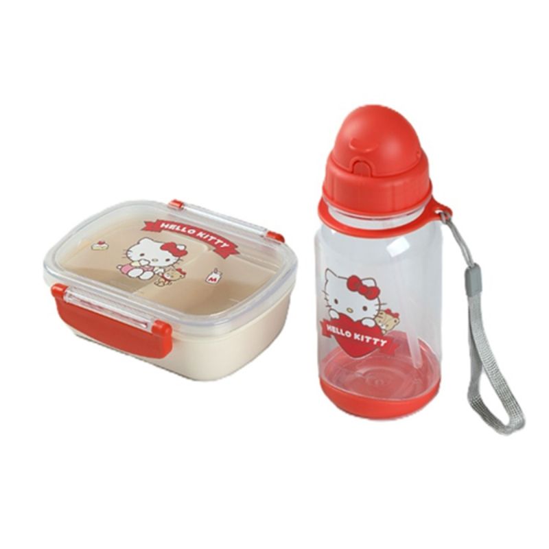 Sanrio Hello Kitty & Friends Bento Box & Water Bottle Set