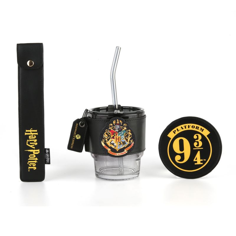 Harry Potter Glass Tumbler Set 390ml