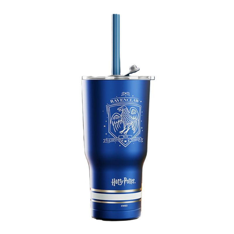 Harry Potter Ravenclaw Steel Tumbler with Charm & Straw 580ml