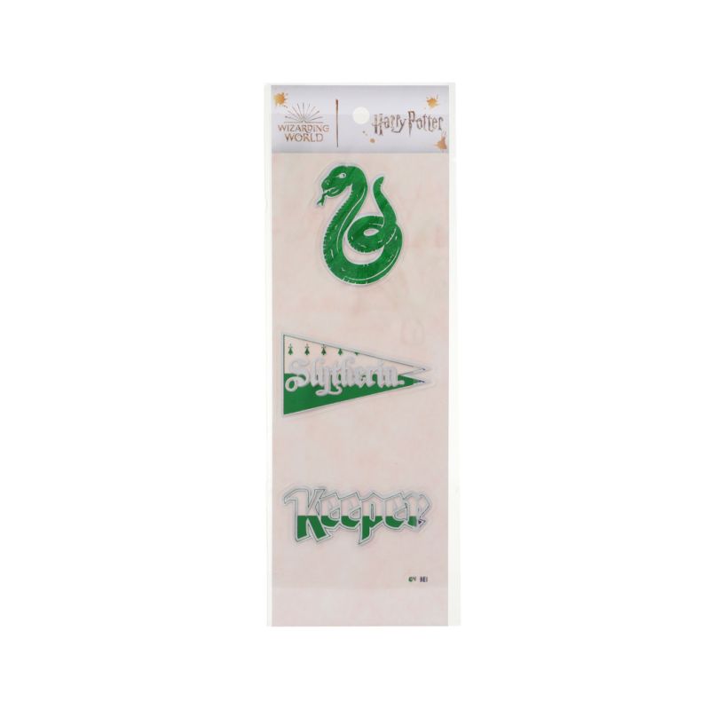 Harry Potter Slytherin Metal Sticker Set